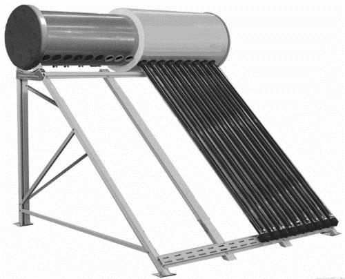 Solarwarmwasserbereiter 15tubes, 