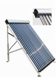 Farbbeschichteter Solarwarmwasserbereiter mit Vakuumröhre, 