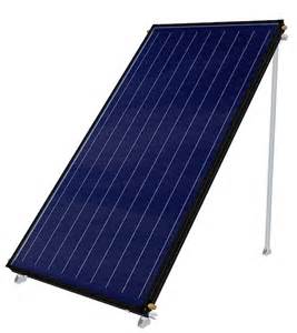 Solarwarmwasserbereiter mit Flachspalt, 