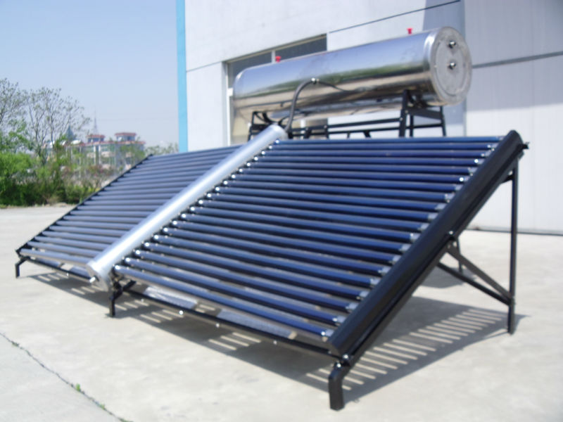 Solarwarmwasserbereiter aus Edelstahl, 